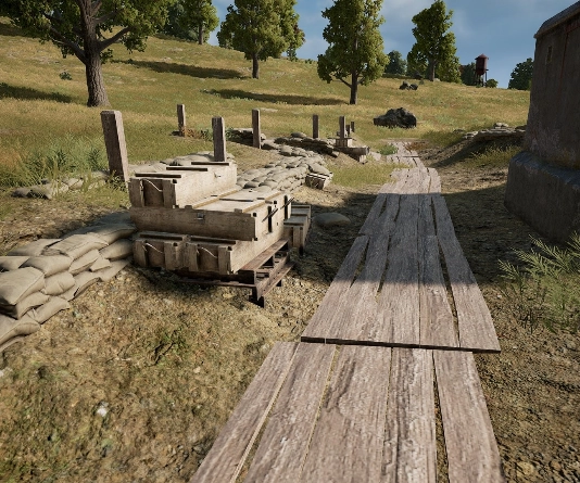 Guess the location on the PUBG Erangel map