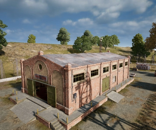 Guess the location on the PUBG Erangel map