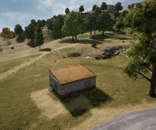 Guess the location on the PUBG Erangel map