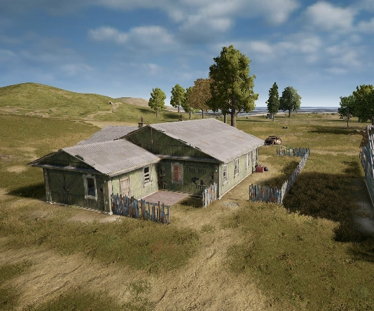 Guess the location on the PUBG Erangel map