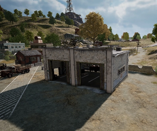 Guess the location on the PUBG Erangel map