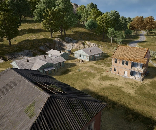 Guess the location on the PUBG Erangel map