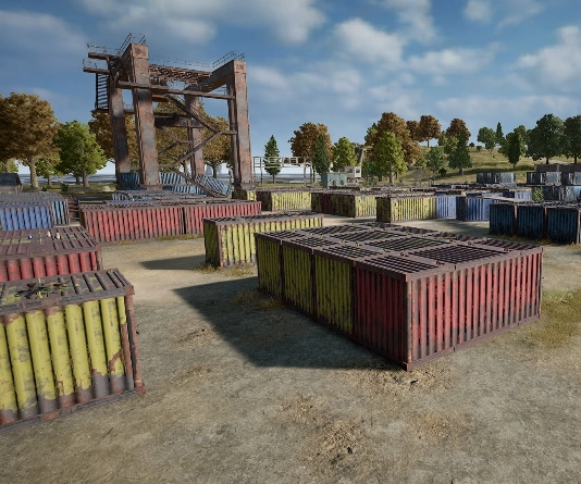 Guess the location on the PUBG Erangel map