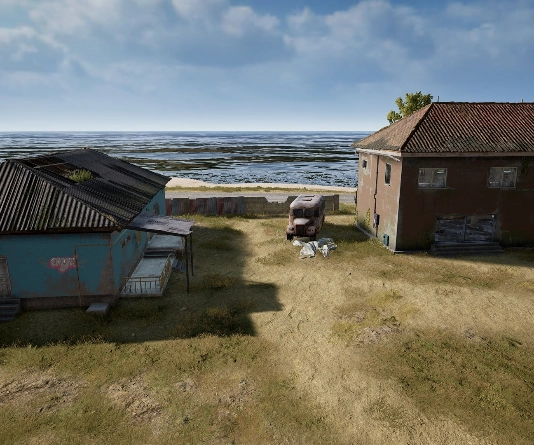 Guess the location on the PUBG Erangel map