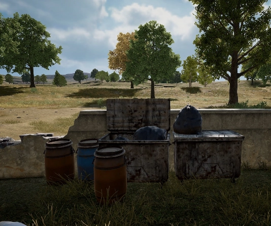 Guess the location on the PUBG Erangel map