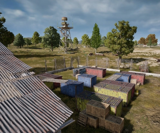 Guess the location on the PUBG Erangel map