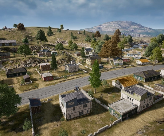 Guess the location on the PUBG Erangel map