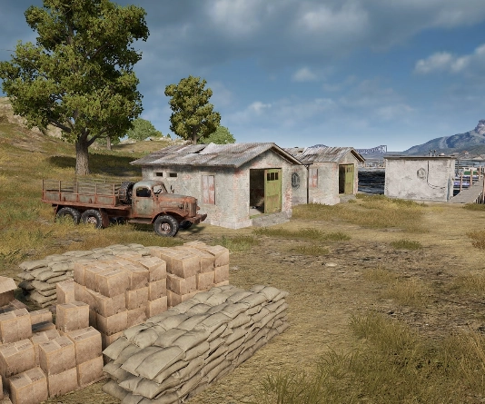 Guess the location on the PUBG Erangel map