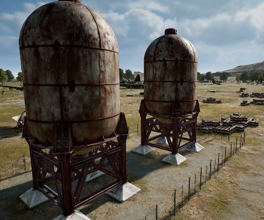 Guess the location on the PUBG Erangel map