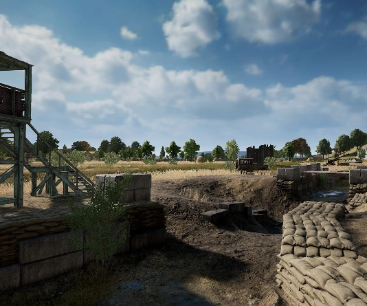 Guess the location on the PUBG Erangel map