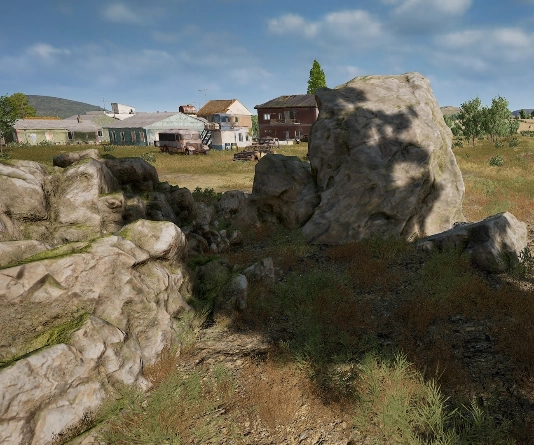 Guess the location on the PUBG Erangel map