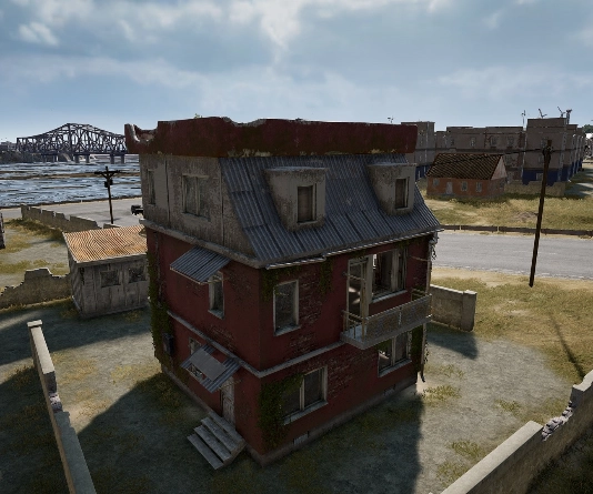 Guess the location on the PUBG Erangel map