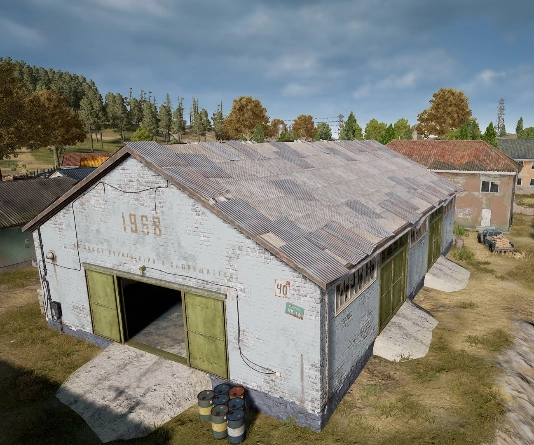 Guess the location on the PUBG Erangel map