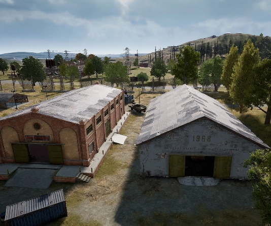 Guess the location on the PUBG Erangel map