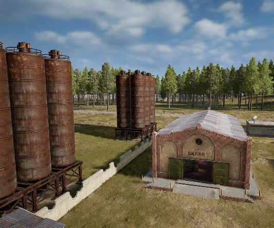 Guess the location on the PUBG Erangel map