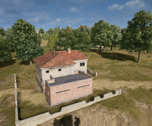 Guess the location on the PUBG Erangel map