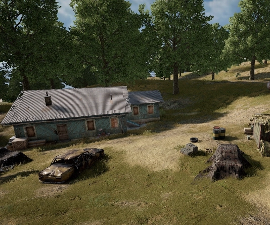 Guess the location on the PUBG Erangel map