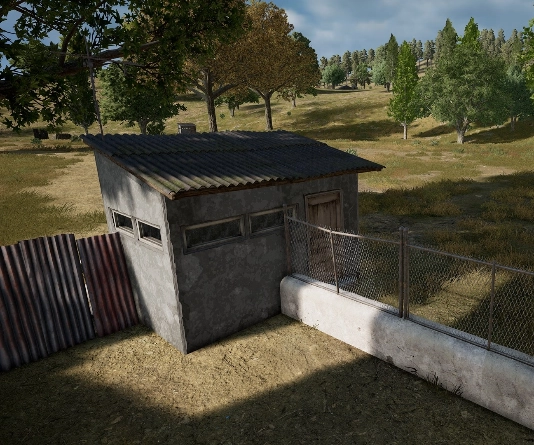 Guess the location on the PUBG Erangel map