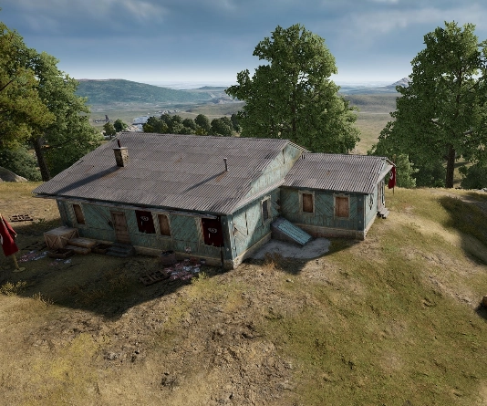 Guess the location on the PUBG Erangel map