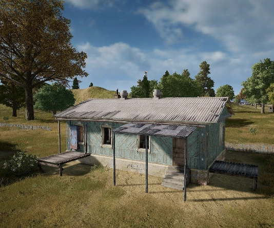 Guess the location on the PUBG Erangel map