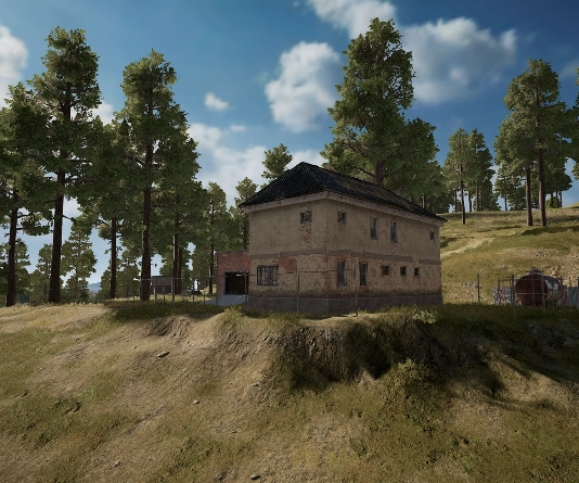 Guess the location on the PUBG Erangel map