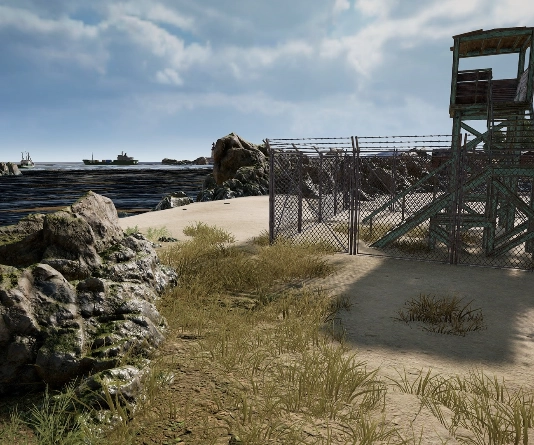 Guess the location on the PUBG Erangel map