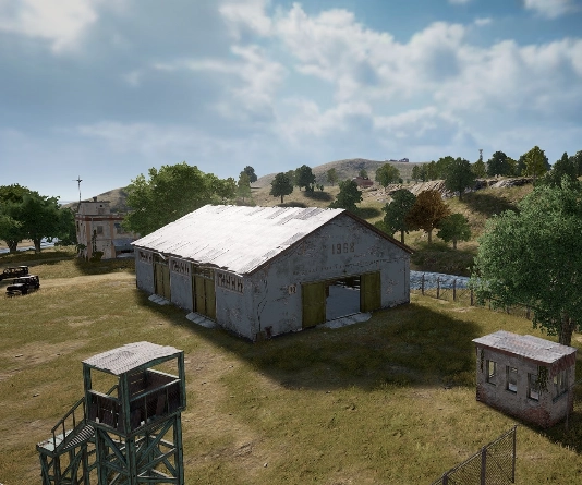 Guess the location on the PUBG Erangel map