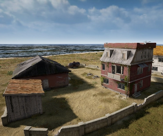 Guess the location on the PUBG Erangel map