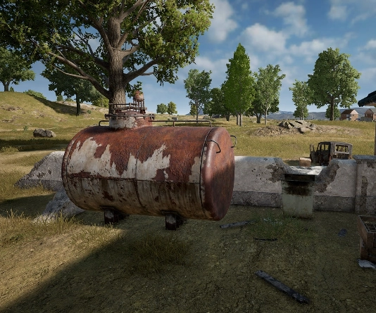 Guess the location on the PUBG Erangel map