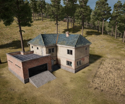 Guess the location on the PUBG Erangel map