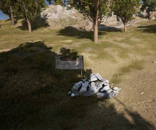 Guess the location on the PUBG Erangel map