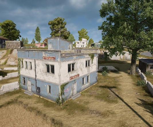 Guess the location on the PUBG Erangel map