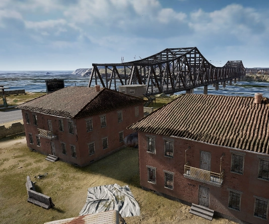 Guess the location on the PUBG Erangel map