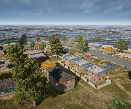 Guess the location on the PUBG Erangel map