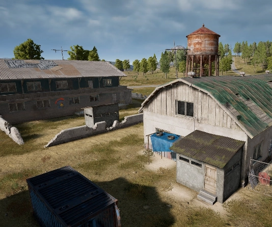Guess the location on the PUBG Erangel map