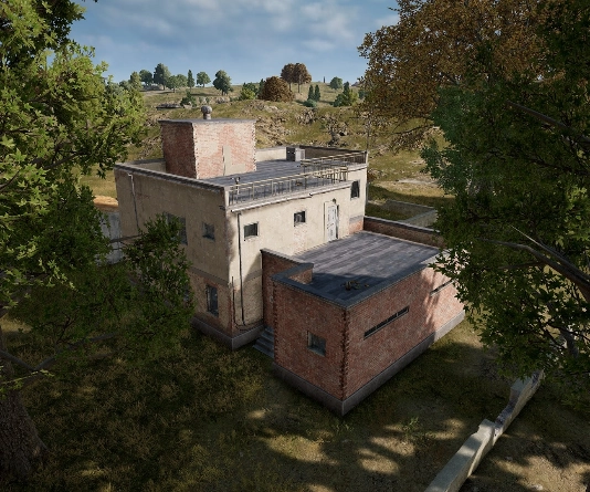 Guess the location on the PUBG Erangel map