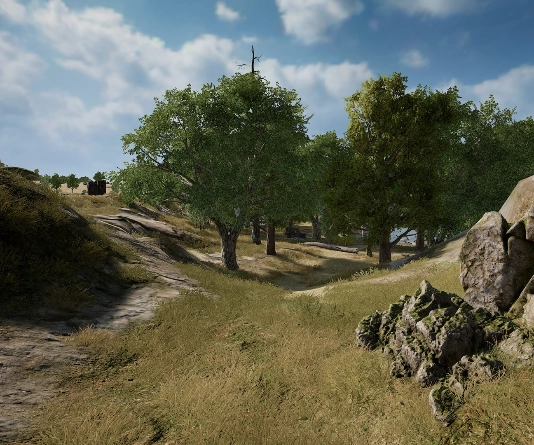 Guess the location on the PUBG Erangel map