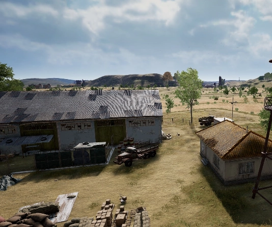 Guess the location on the PUBG Erangel map