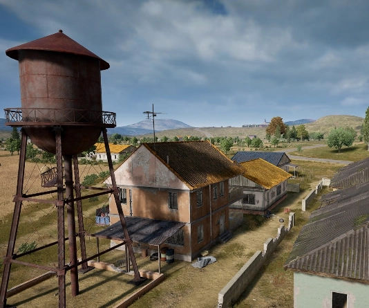 Guess the location on the PUBG Erangel map