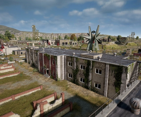 Guess the location on the PUBG Erangel map