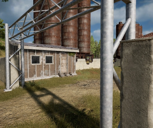 Guess the location on the PUBG Erangel map