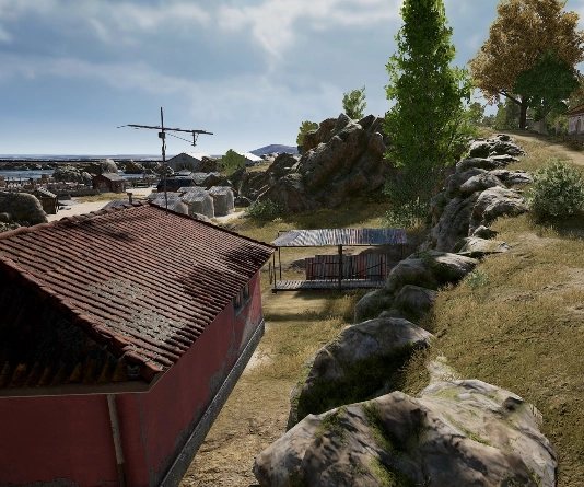 Guess the location on the PUBG Erangel map