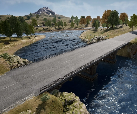 Guess the location on the PUBG Erangel map