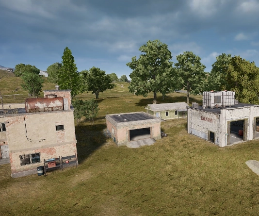 Guess the location on the PUBG Erangel map