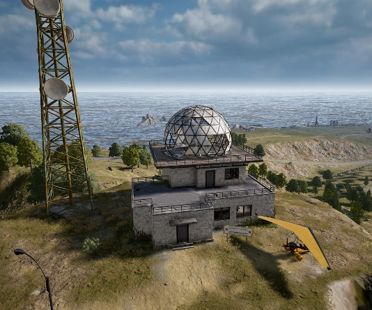 Guess the location on the PUBG Erangel map