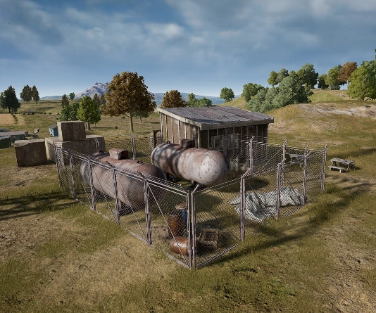 Guess the location on the PUBG Erangel map