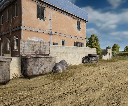 Guess the location on the PUBG Erangel map