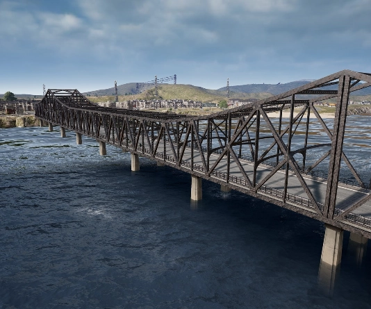 Guess the location on the PUBG Erangel map