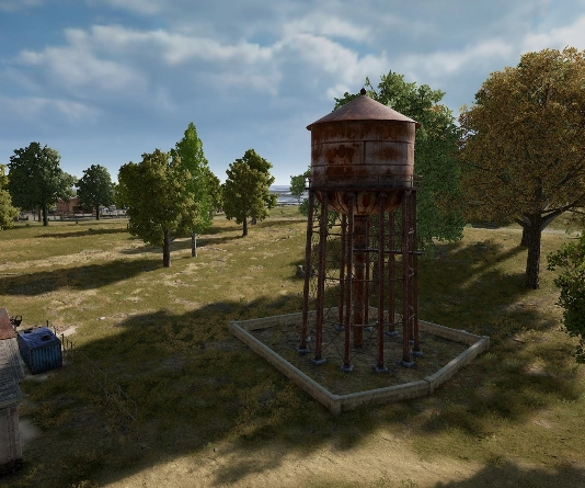 Guess the location on the PUBG Erangel map