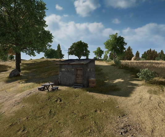 Guess the location on the PUBG Erangel map